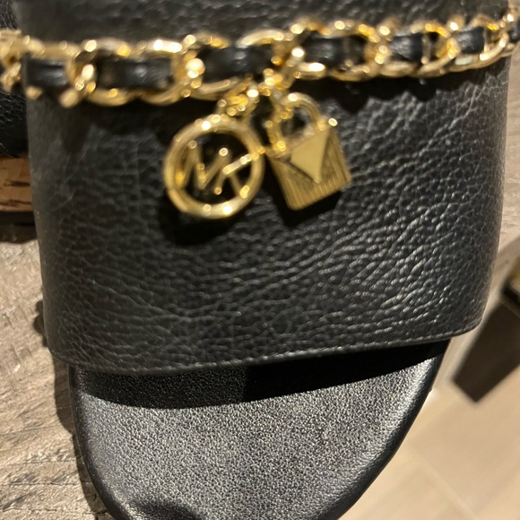 Michael kors wedge shoe worn a couple of times cleaning out the closet - Picture 2 of 3